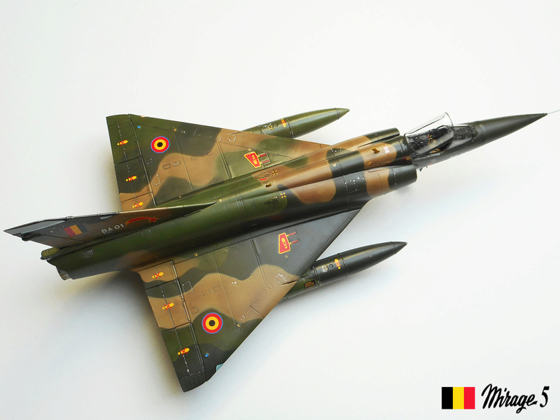 Mirage 5BA Belgian Air Force  1-mba10