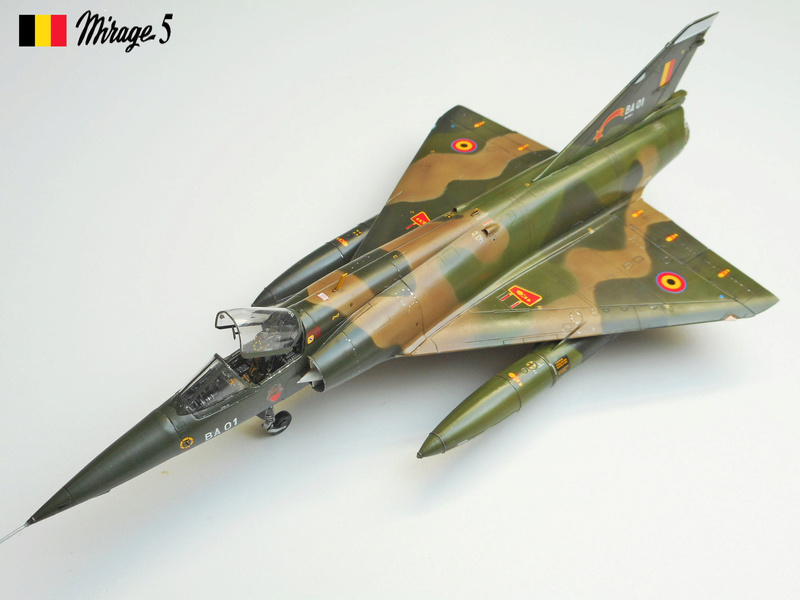 Mirage 5BA Belgian Air Force  3-mba10