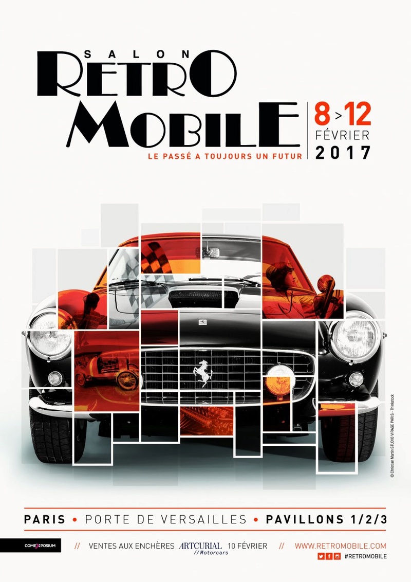 Rétromobile 2017 Affich11