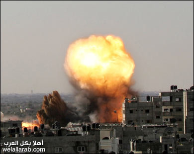 الاحتلال يقصف رفح بالمدفعية وعشرات القذائف تسقط على النقب Welall16