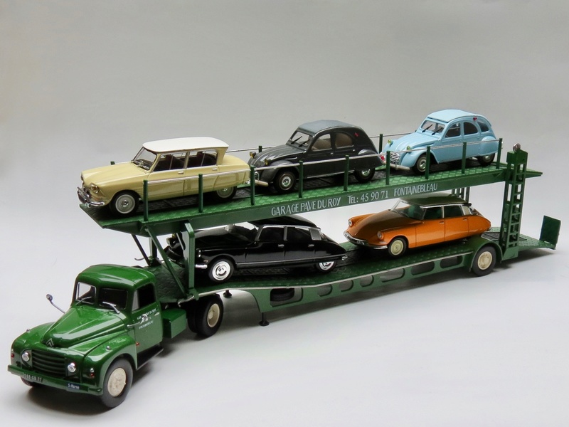 Citroën, les camions Type 55 et leurs reproductions en miniature 1962_t17