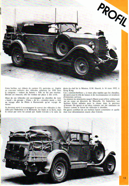 Citroën / Kégresse - Mission Centre-Asie - 1931 C6_cam10