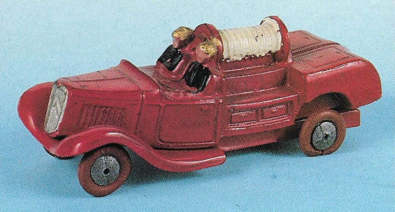 Citroën, les jouets : Les véhicules d’incendie en plâtre et farine ! Vyhicu18