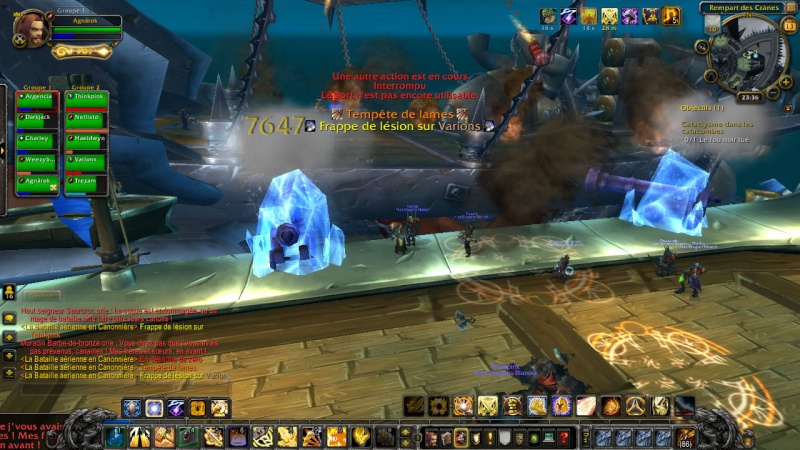 Les Dragons blancs VS Arthas, le Roi Lich Wowscr52