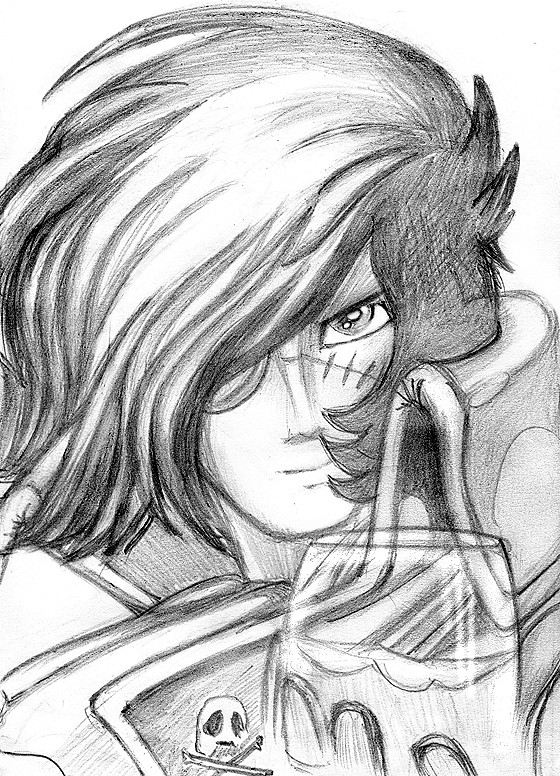 Albator / Captain Harlock : Fan-arts. - Page 31 Harloc15