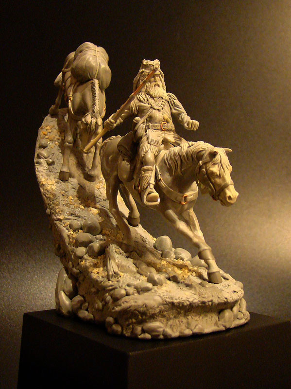 Mounted Trapper"-AuthorSculpt Trappe10