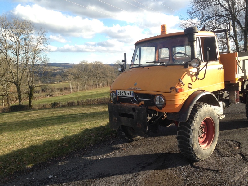 rapatriement unimog416L tri benne d'AGEN à LANGRES (859km) 04210