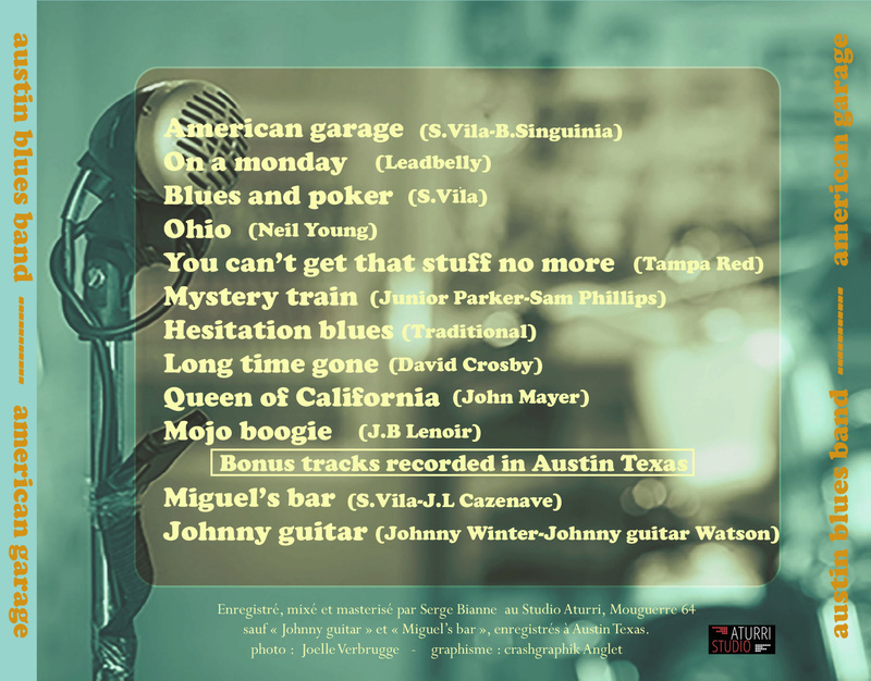 American Garage, le 3ème CD d'Austin Blues band 5_dos_10