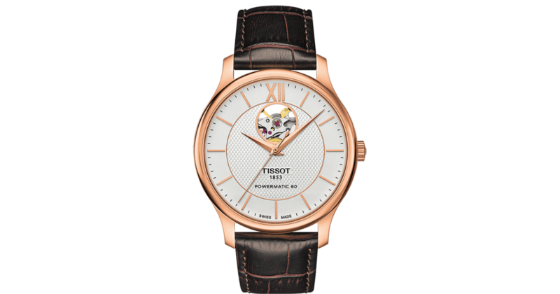 Tissot Tradition Powermatic 80 Open Heart T0639011