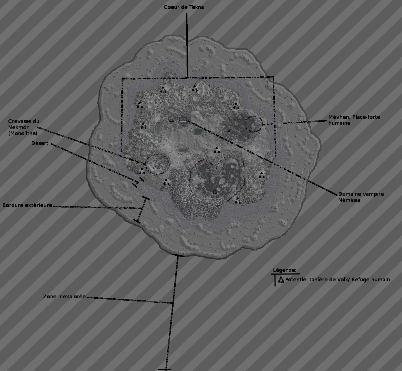 map provisoire de Tekna Tekna10