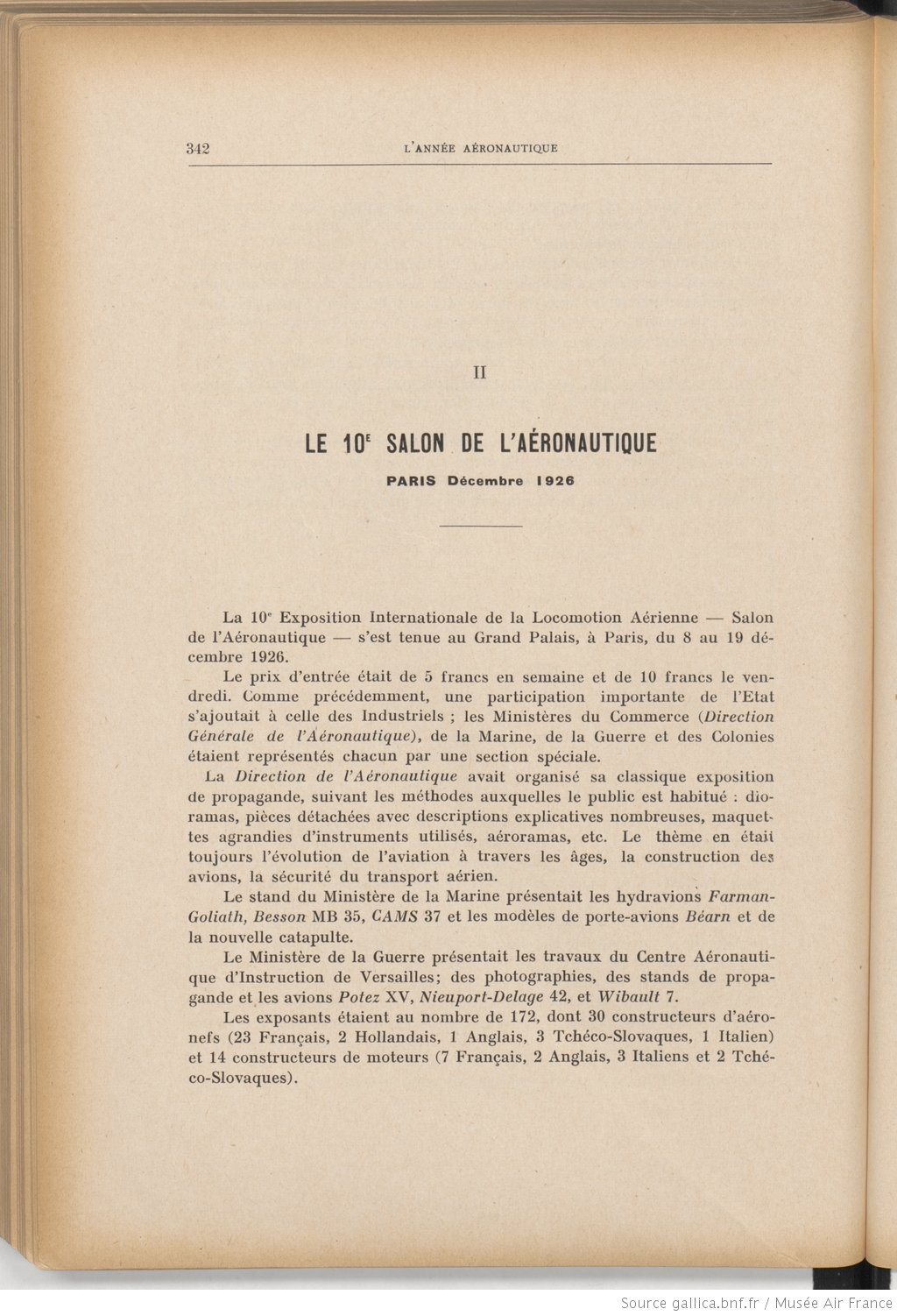 L'actualité du navire Béarn au travers de la presse 19261214