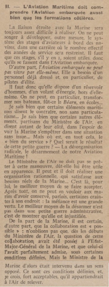  L'actualité du navire Béarn au travers de la presse (années 30 à 35) 19300519