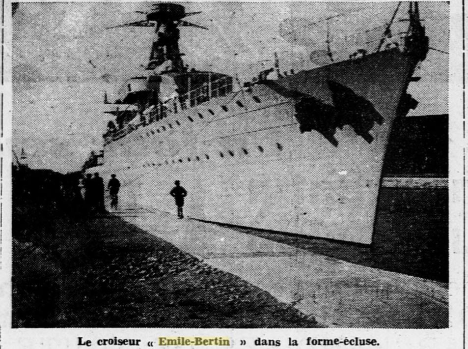 Le croiseur Emile-Bertin pendant la guerre 1934-041