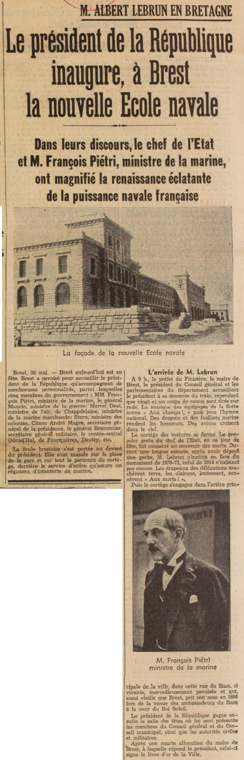 Ecole Navale 19360511