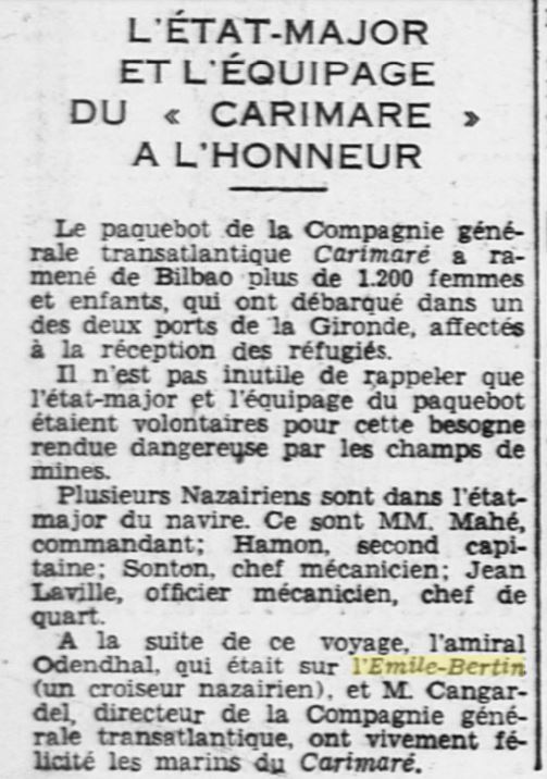 Le croiseur Emile-Bertin pendant la guerre - Page 2 1937-041