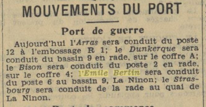 Le croiseur Emile-Bertin pendant la guerre - Page 2 1938-032