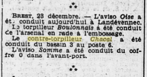 Le contre-torpilleur Chacal - Page 2 19381211