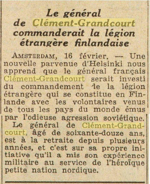 Général Clément-Grandcourt, « Père Clément » 19400211