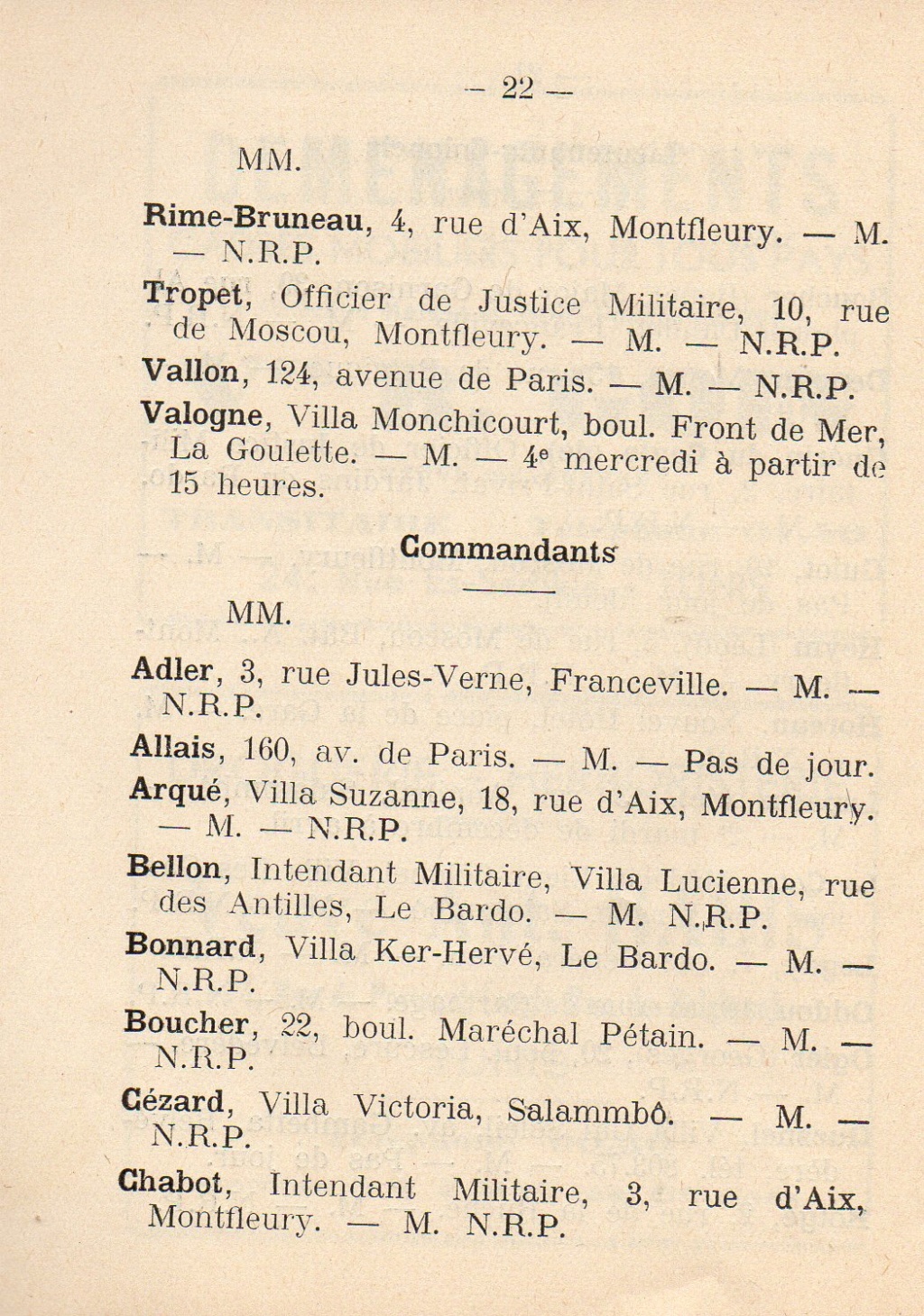 Liste d'officiers affectés en Tunisie en 1939 2018-023
