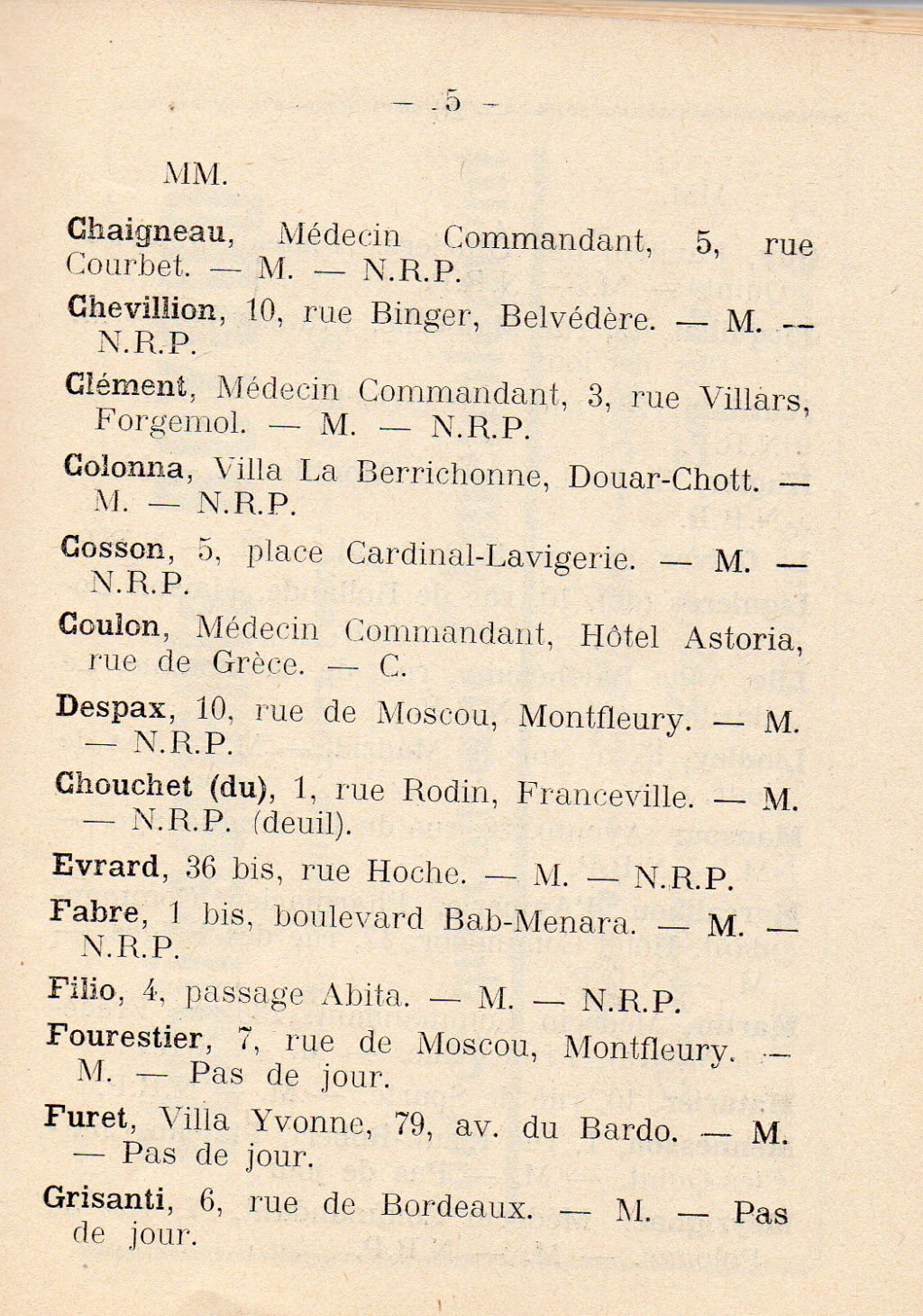 Liste d'officiers affectés en Tunisie en 1939 2018-024