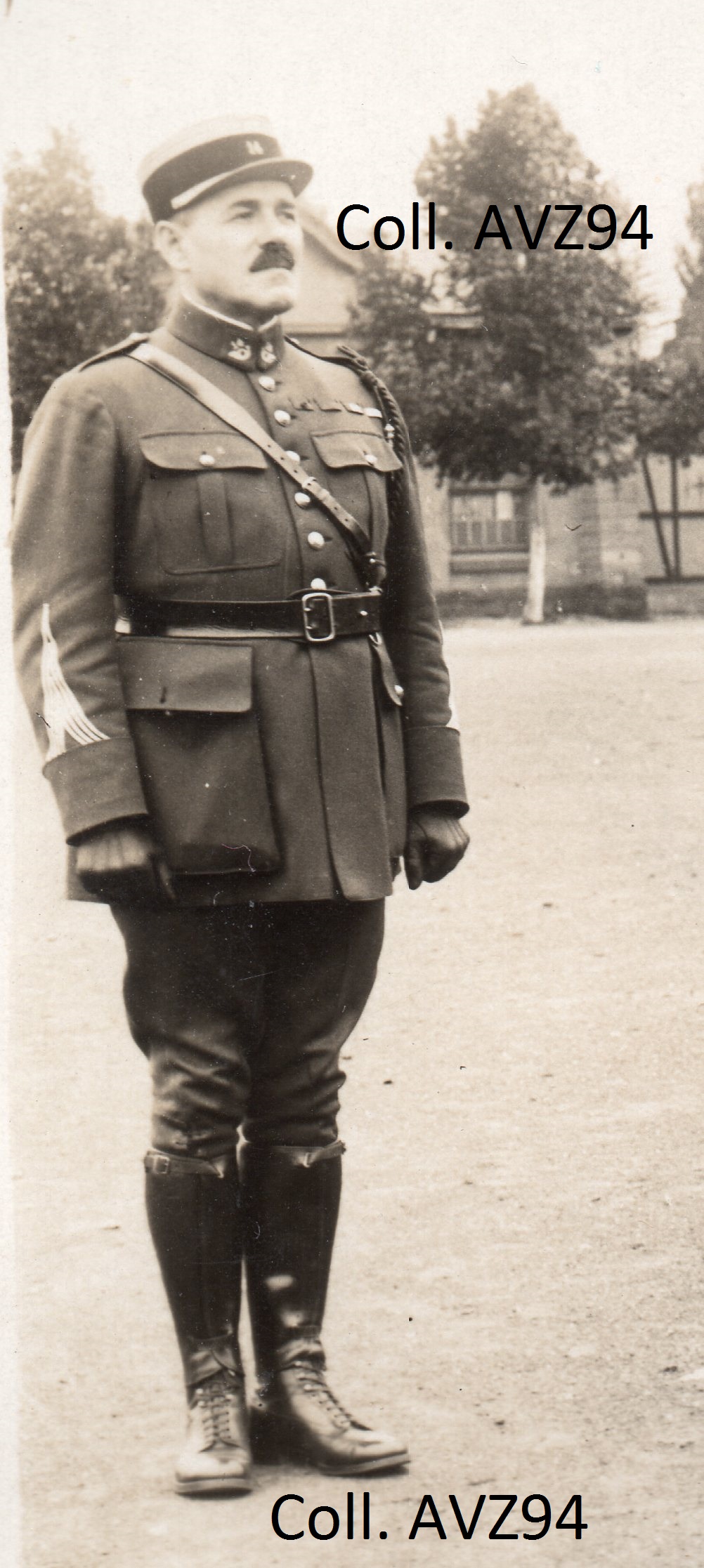   Chef de Bataillon Audran, Chef de Corps du 14e BCA (1928-1929) 2018-263