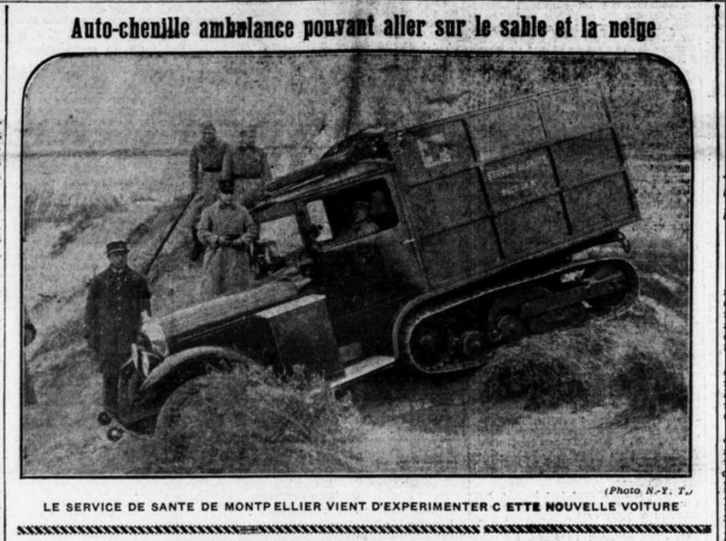 Auto-chenille ambulance (novembre 1933) Autoch10
