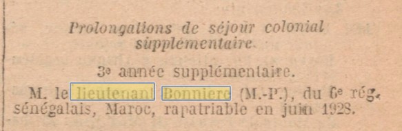Capitaine Bonnière Marcel (Infanterie Coloniale) Bonnie11