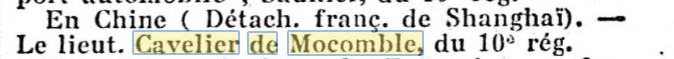 Capitaine Cavelier de Mocomble Marie (Artillerie Coloniale) Caveli10