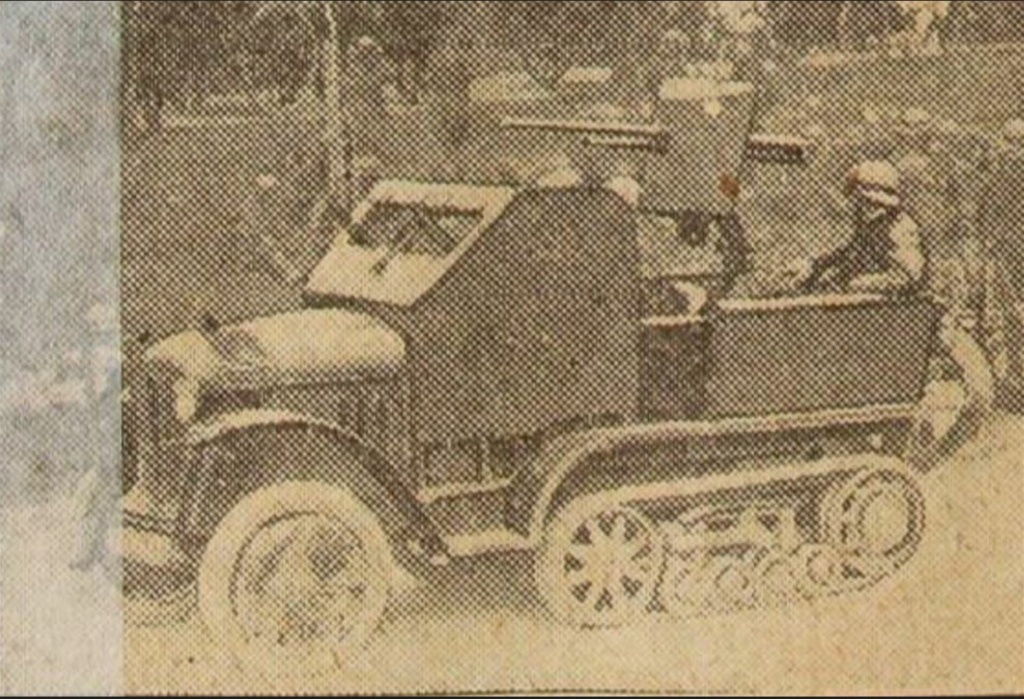 Auto-chenille P1T mitrailleuse (1924) Citroe12