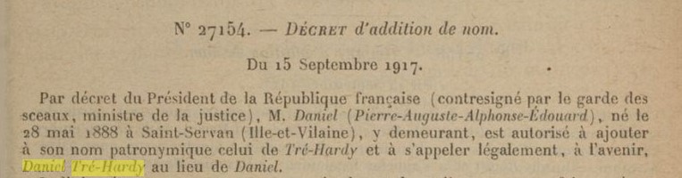   Chef de Bataillon Daniel Tré-Hardy Pierre (Infanterie) Daniel11