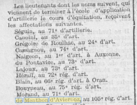 Capitaine de Menthon d'Aviernoz Louis (Artillerie) De_men10