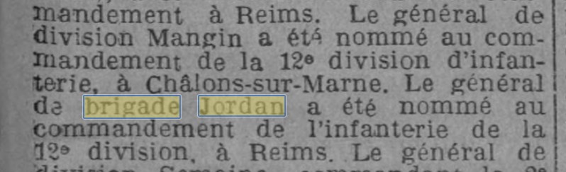 Général Jordan Eugène Jordan13