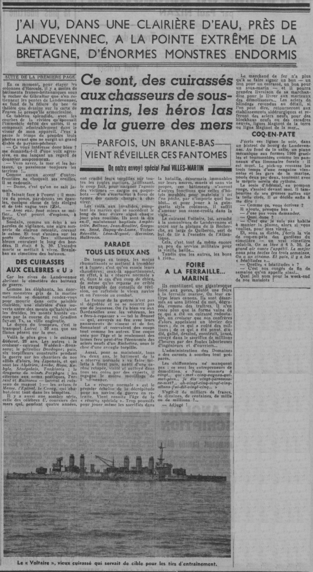 Avril 1939, Landevennec, inventaire des lieux Landev12