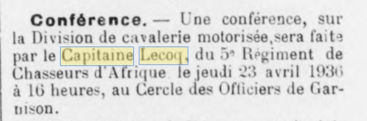 Capitaine Lecoq Roger (Cavalerie) Lecoq-11