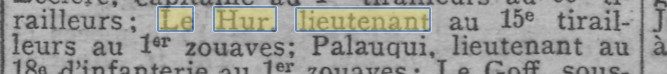   Chef de Bataillon Lehur Alfred (125e RI) Lehur-10