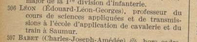   Chef de Bataillon Léon (Génie, transmissions, vers 1934) Leon-110