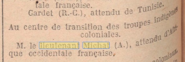 Lieutenant Michat Auguste (Infanterie Coloniale en Indochine) Michat10