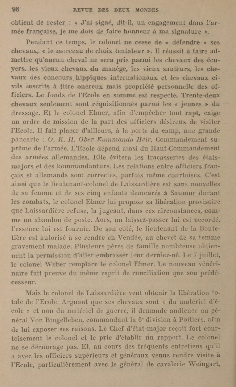 Le Colonel Charles Michon Chef des Cadets de Saumur... 2021. Revue_19