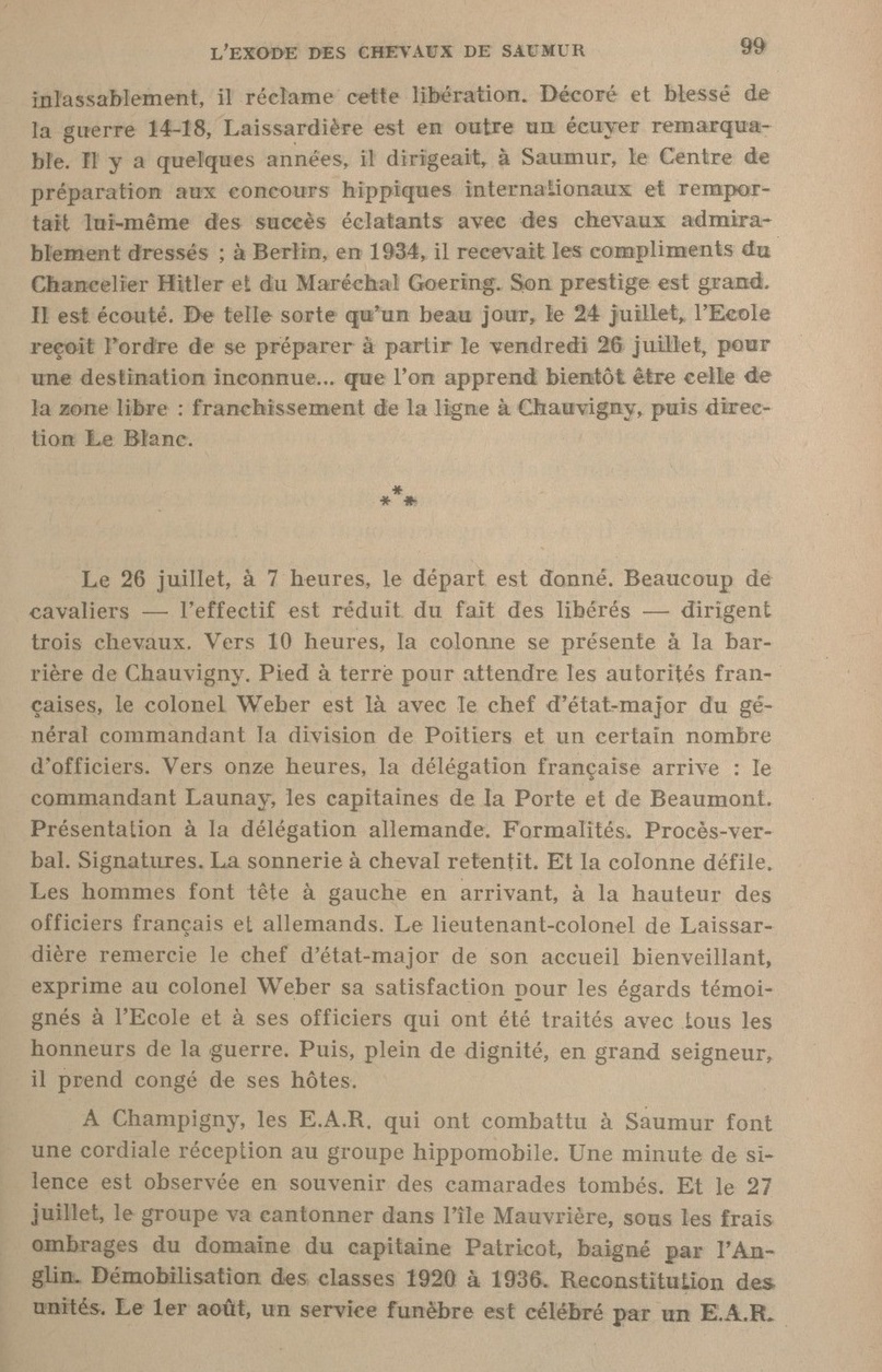 Le Colonel Charles Michon Chef des Cadets de Saumur... 2021. Revue_21