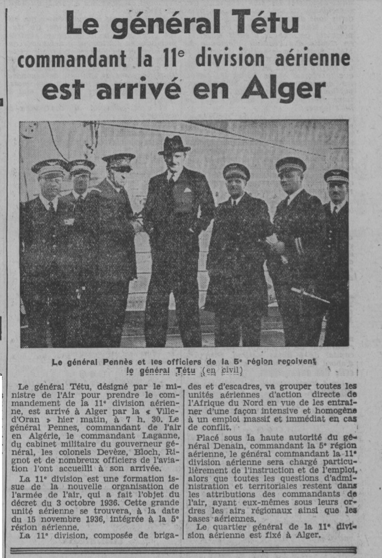 Les officiers généraux de l'armée de l'air 1939 1940 - Page 2 Tetu-110