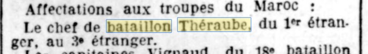    Lieutenant-Colonel Théraube Gaston (Légion Étrangère) Thzora10