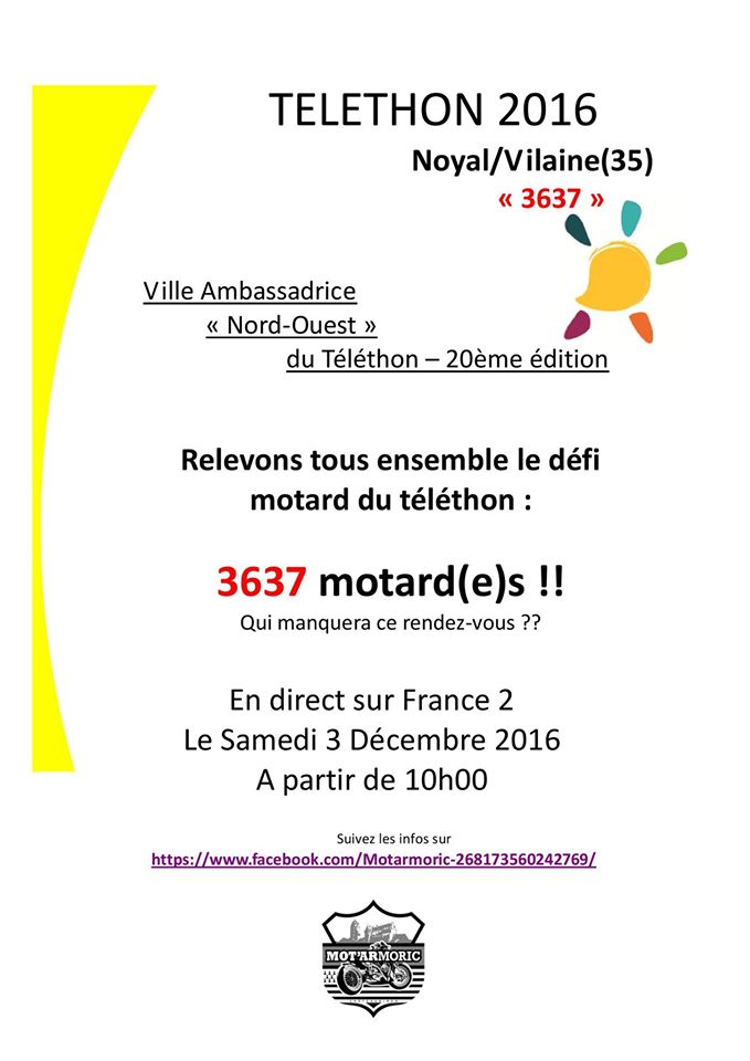 Participation Téléthon Noyal sur Vilaine (35) le 03 Décembre 2016 Affich10