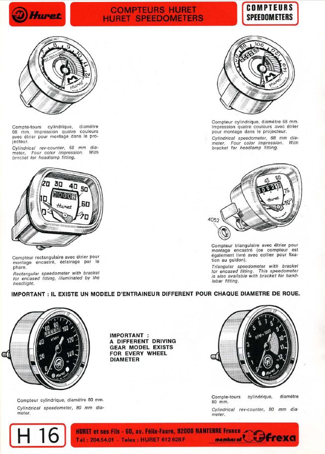 Catalogue  Huret - 1979 Huret_33