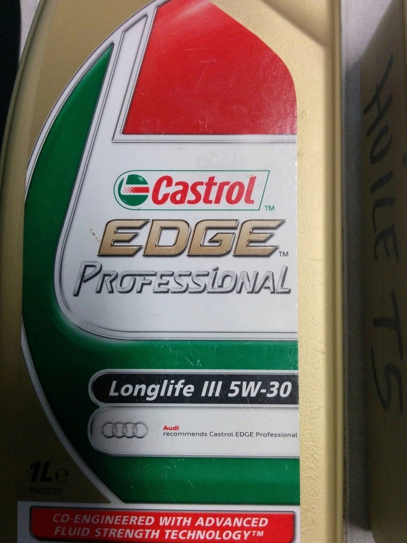 Huile castrol edge pro longlife 5W30 13524110