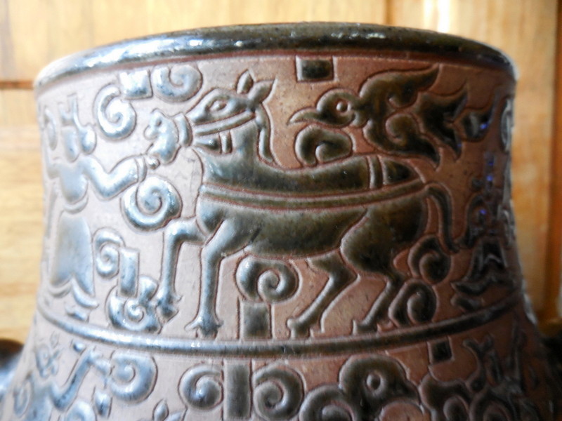Vase Céramique Viêt Nam Biên Hoà Indochine  Dscn2737