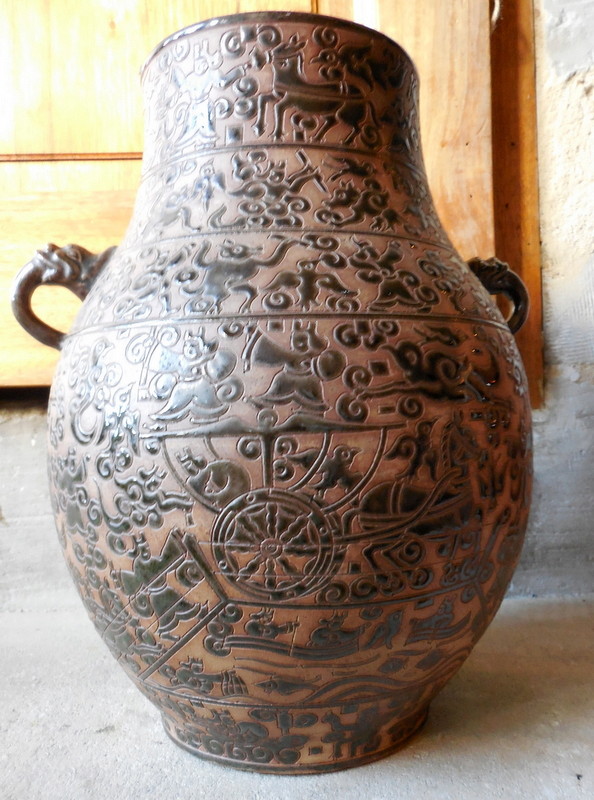 Vase Céramique Viêt Nam Biên Hoà Indochine  Dscn2741