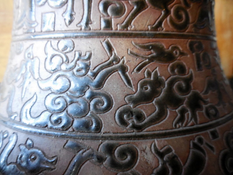 Vase Céramique Viêt Nam Biên Hoà Indochine  Dscn2744