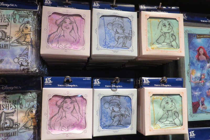 [Tokyo DisneySea] : 15th anniversary "The Year of Wishes” merchandising Img_8425