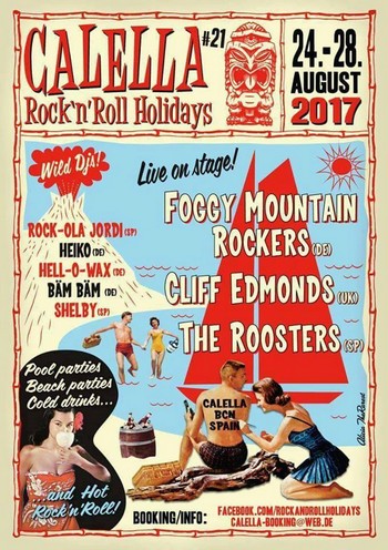 24/28 AUGUST 2017 - "Rock'n'Roll Holidays #21"  Pearl116