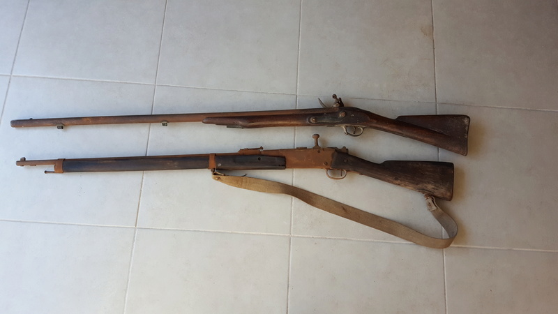 Fusils trouvés dans un grenier 20170100